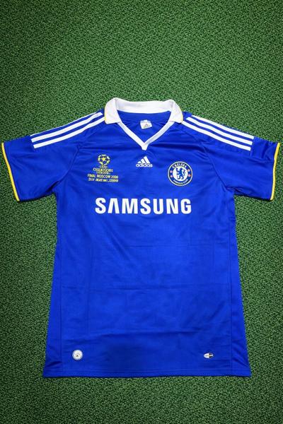 Camisa Retrô Chelsea 07/08 Final Champions League Lampard 