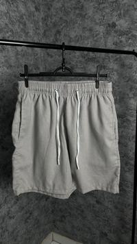 Short Linho Cinza  2